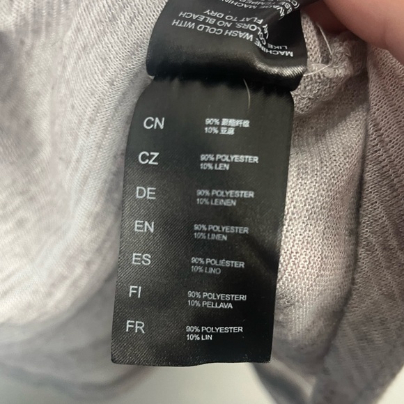 Kuhl Sylvie Sweater Women's Grey Linen Blend size small - Picture 6 of 9